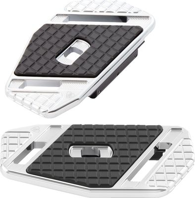 Fotplattor Arlen Ness SpeedLiner krom FL Softail 86-17 (2-pack)
