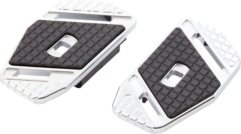 Fotplattor Arlen Ness SpeedLiner krom FL Softail 86-17 (2-pack)