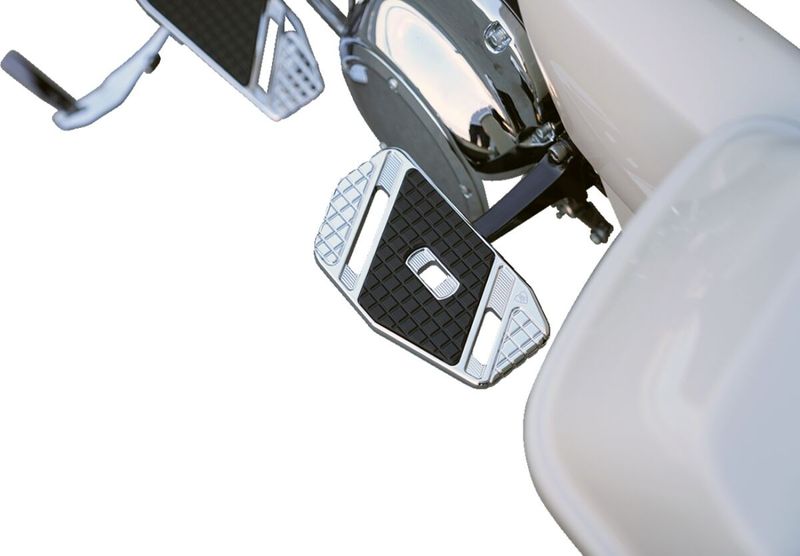 Fotplattor Arlen Ness SpeedLiner krom FL Softail 86-17 (2-pack)