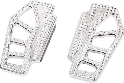 Fotplattor Thrashin Supply Apex passagerare krom H-D 35-upp
