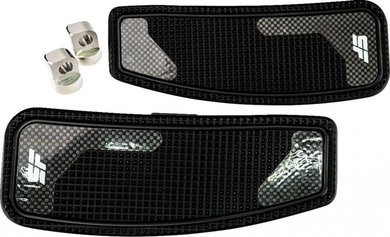 Fotplattor Slyfox svart H-D 36-24