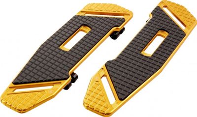 Fotplattor Arlen Ness SpeedLiner förare guld H-D 83-24