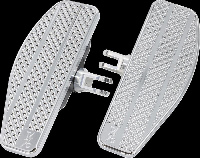 Fotplattor Thrashin Supply krom Softail 18-upp