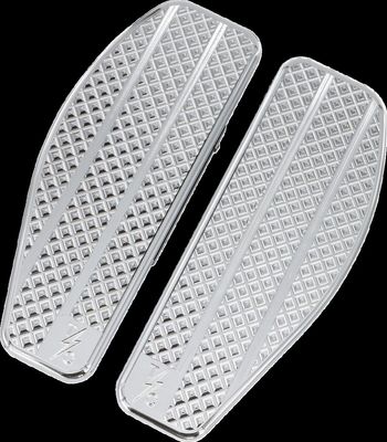 Fotplattor Thrashin Supply passagerare krom H-D 80-upp