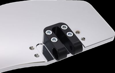 Fotplattor Thrashin Supply passagerare krom förare H-D 36-upp