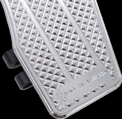 Fotplattor Thrashin Supply passagerare krom förare H-D 36-upp