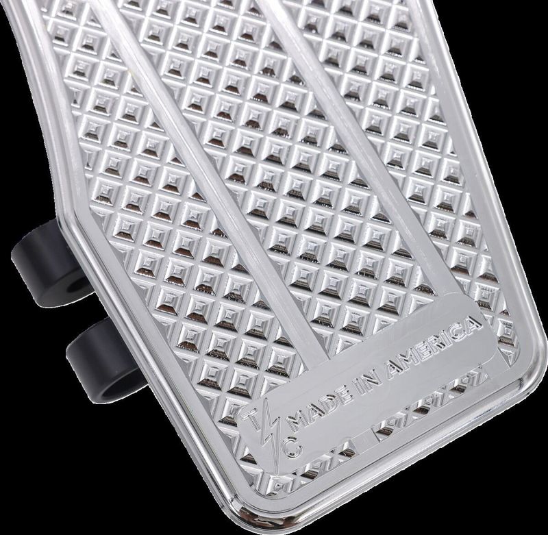 Fotplattor Thrashin Supply passagerare krom förare H-D 36-upp