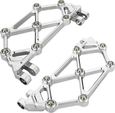 Fotplattor Arlen Ness Mini Front diamond förare H-D 83-24 krom