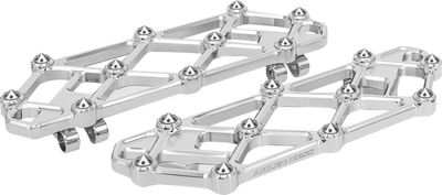 Fotplattor Arlen Ness diamond förare krom H-D 83-24