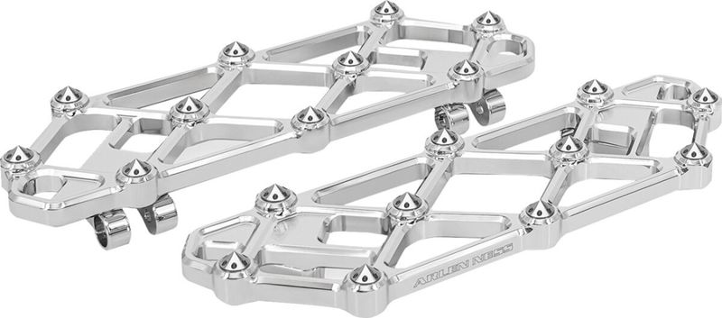Fotplattor Arlen Ness diamond förare krom H-D 83-24