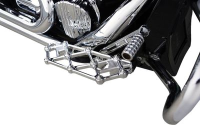Fotplattor Arlen Ness diamond förare krom H-D 83-24