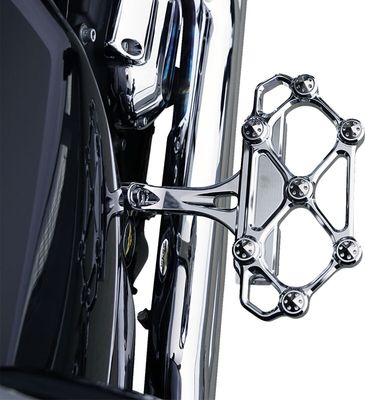 Fotplattor Arlen Ness diamond passagerare H-D 83-24 krom