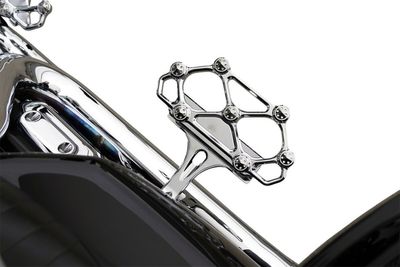 Fotplattor Arlen Ness diamond passagerare H-D 83-24 krom