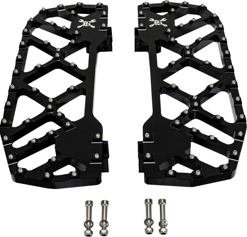 Fotplattor Burly Brand MX-Evolution svart Rider FL Softail 86-17 m.fl.