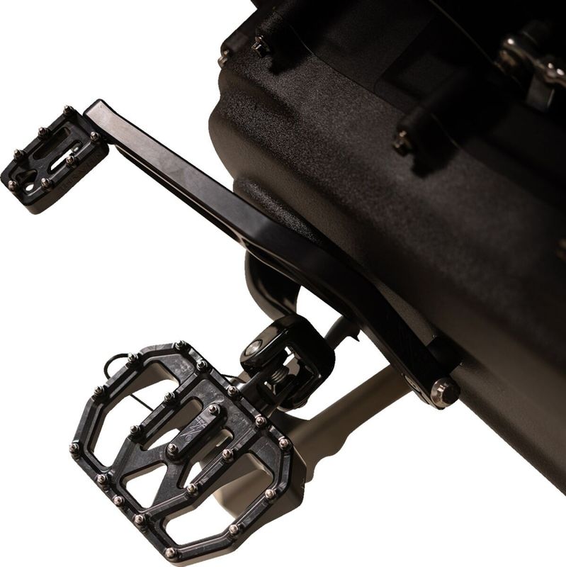 Fotplattor Thrashin Supply Aggressor Mini Rear H-D 72-upp svart