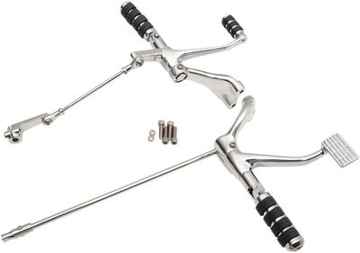 Framflyttade reglage Drag Specialties Standard Sportster 14-22 krom