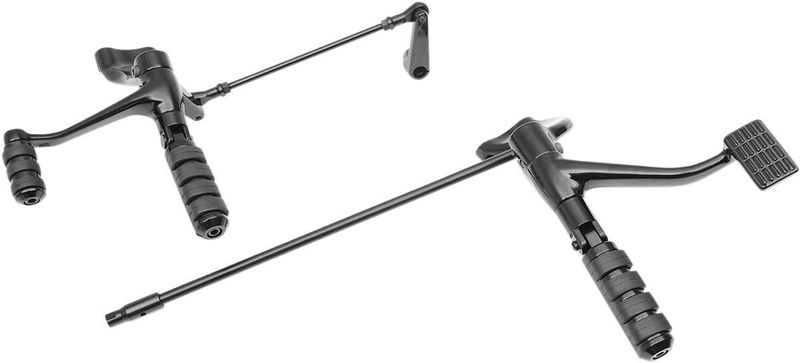 Framflyttade reglage Drag Specialties Standard Sportster 14-22 svart