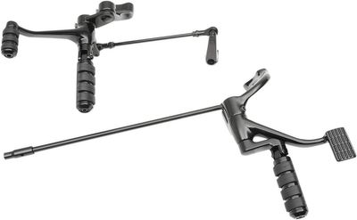 Framflyttade reglage Drag Specialties förlängd Sportster 14-22 svart
