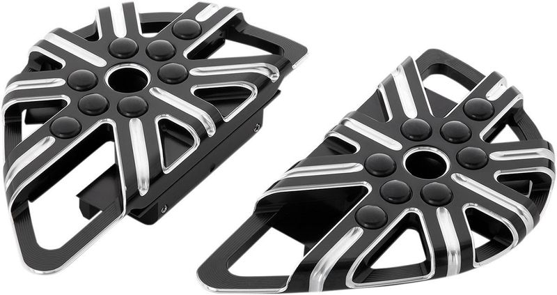 Fotplattor Arlen Ness 10-Gauge CC svart FLT/Touring 86-26