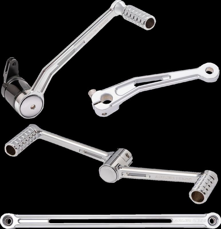 Fotreglage Arlen Ness Speedliner Heel Toe FLT/Touring 08-26 krom