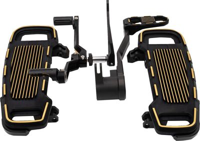 Fotplatta Drag Specialties Designed Gilles Touring 17-upp CU-B002-BDG
