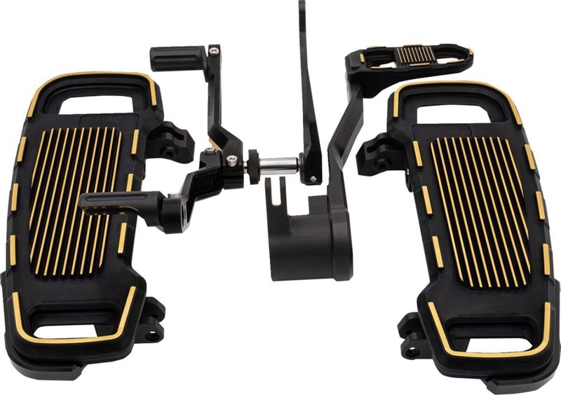 Fotplatta Drag Specialties Designed Gilles Touring 17-upp CU-B002-BDG