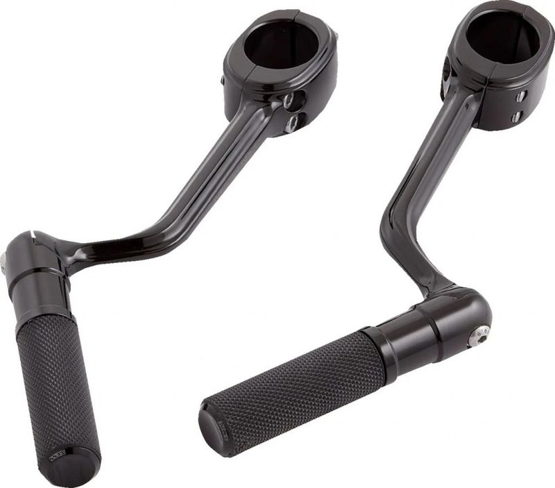 Fästen fotpinnar Arlen Ness 5/16-24 1-1/4" smidd svart 400-043