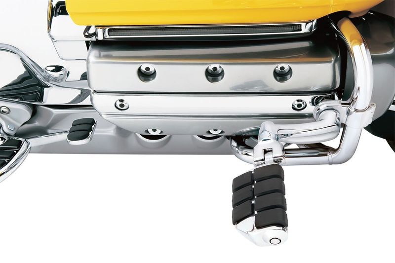 Motorvägspinnar Kuryakyn Longhorn Offset Dually Magnum snabbklammer 1"