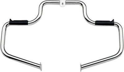 Motorbåge Lindby Multibar med inbyggda gummifotstöd stål fram krom FLSTC/F/N 00-17