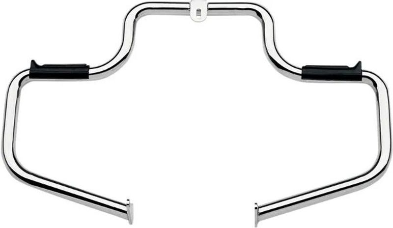 Motorbåge Lindby Multibar med inbyggda gummifotstöd stål fram krom FLSTC/F/N 00-17