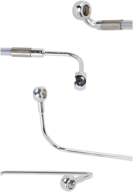 Bromsslangsats Drag Specialties Rear Abs rostfri stål Touring 09-13