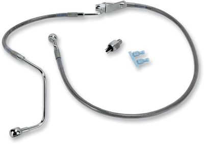Bromsslangsats Drag Specialties Rear FX/FLST8-10SS rostfri stål Softail 08-11