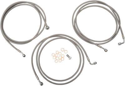 Bromsslangsats LA Choppers 18-20 BRKLINS18-20 rostfri Touring 14-20, Softail 14, Dyna 14