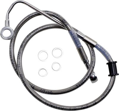 Bromsslang Drag Specialties 2 rostfri förlängd Softail 15-17 618299-2