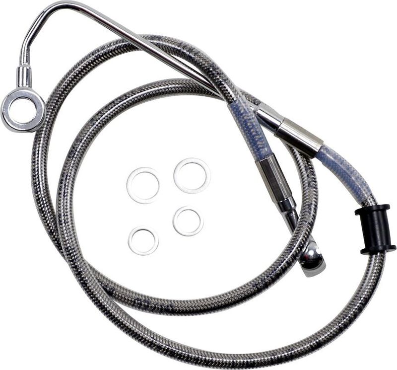 Bromsslang Drag Specialties 2 rostfri förlängd Softail 15-17 618299-2