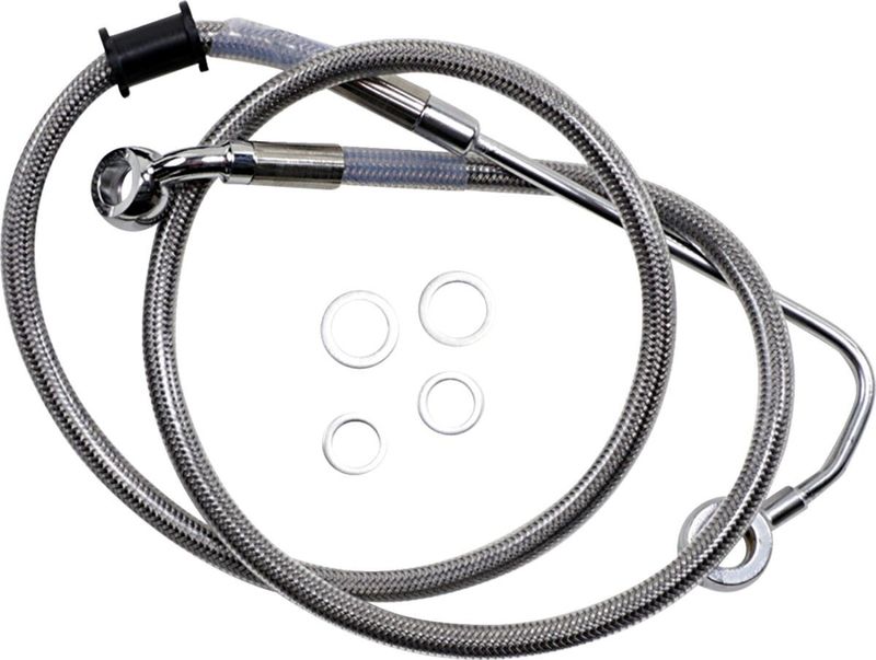 Bromsslang Drag Specialties 6 rostfri förlängd Softail 15-17 618300-6