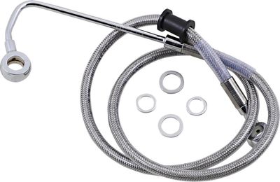 Bromsslang Drag Specialties 2 rostfri förlängd Softail 15-17 618302-2