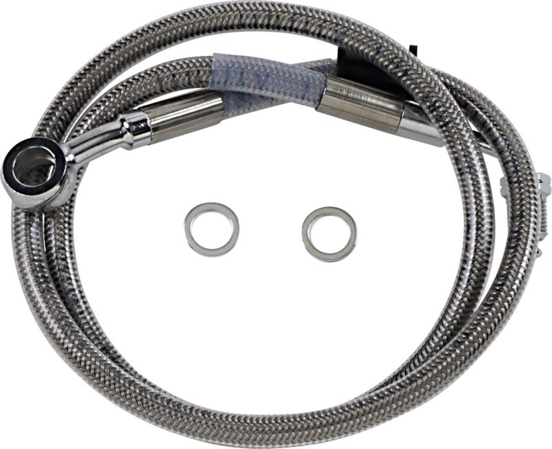 Bromsslang Drag Specialties rostfri förlängd Softail 18-24 618620-4