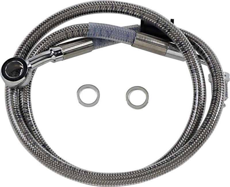 Bromsslang Drag Specialties rostfri förlängd Softail 18-24 618620-4
