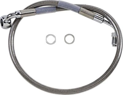 Bromsslangsats Drag Specialties rostfri Softail 18-23 618601