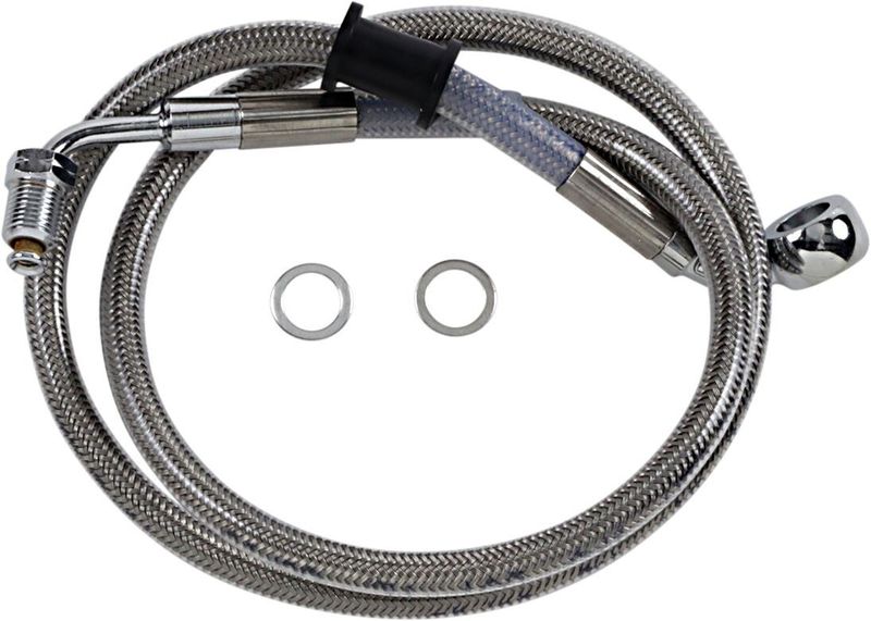 Bromsslang Drag Specialties rostfri förlängd Softail 18-24 618604-8