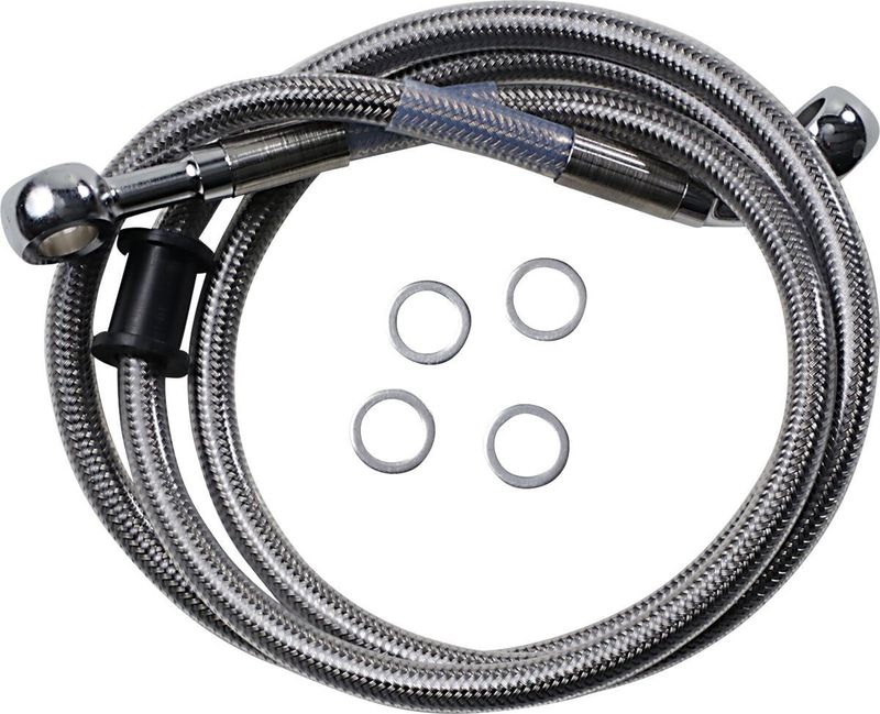 Bromsslangsats Drag Specialties Sportster 18-21 rostfri