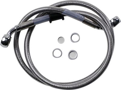 Bromsslangsats Drag Specialties rostfri Softail 18-21
