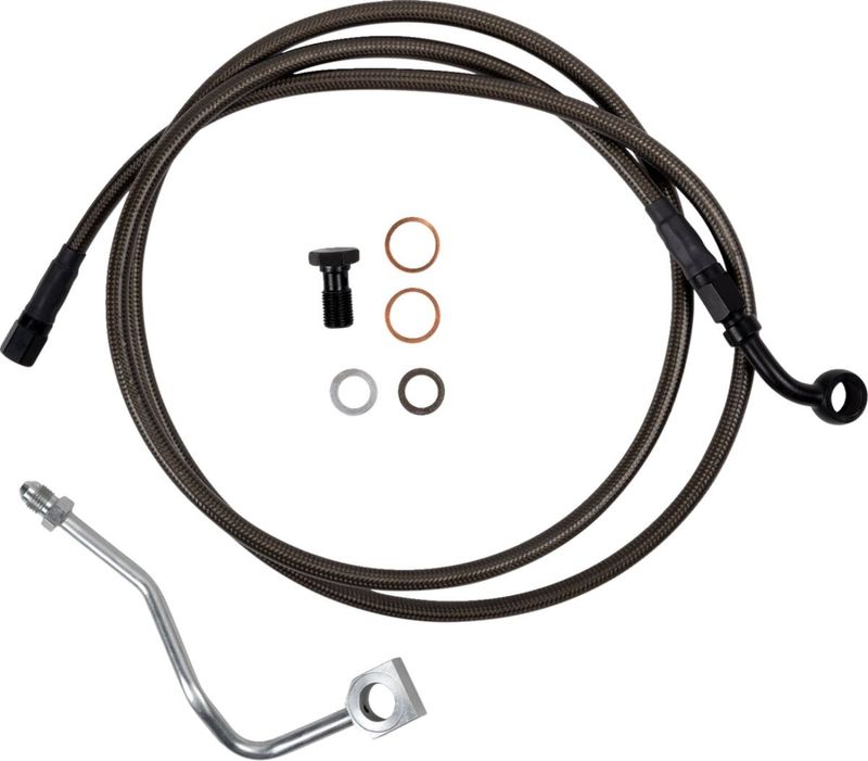 Bromsslang Barnett 6 övre kolfiber svart Touring 23-24 254-30-51133-6
