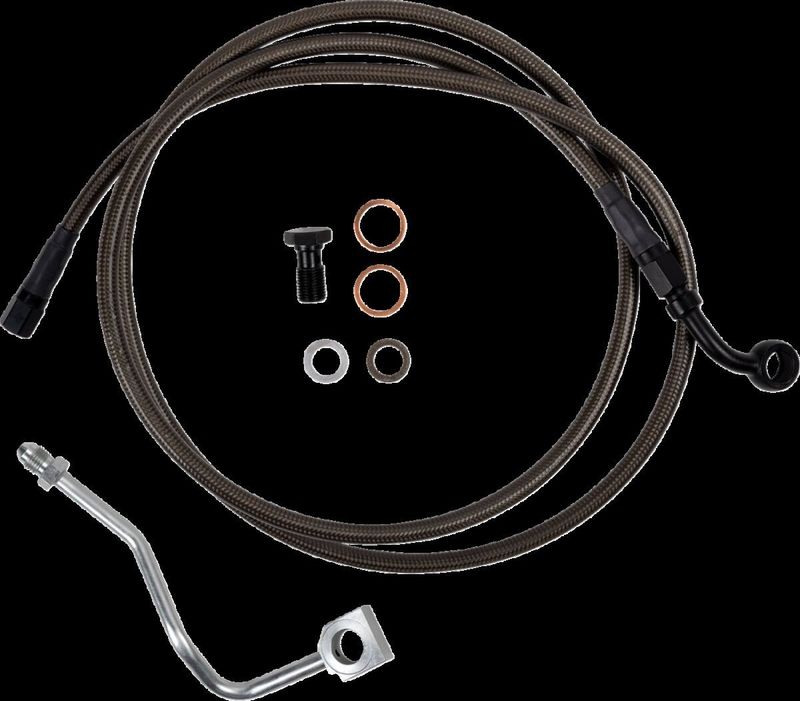 Bromsslang Barnett 8 övre kolfiber svart Touring 23-24 25430511338