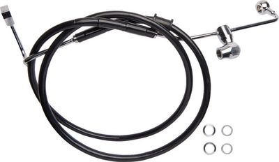 Bromsslang bak Drag Specialties bak blå Touring 14-22 6142100-BLK