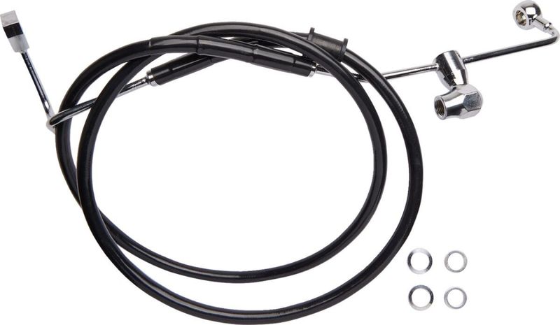 Bromsslang bak Drag Specialties bak blå Touring 14-22 6142100-BLK