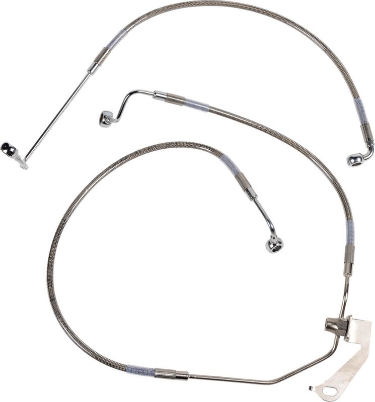 Bromsslang bak Drag Specialties bak Touring 09-13 rostfri