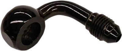 Banjokoppling Magnum Shielding AN3 90°/10 mm Black Pearl