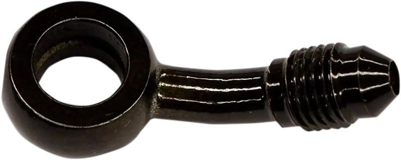 Banjokoppling Magnum Shielding AN3 35°/10 mm Black Pearl